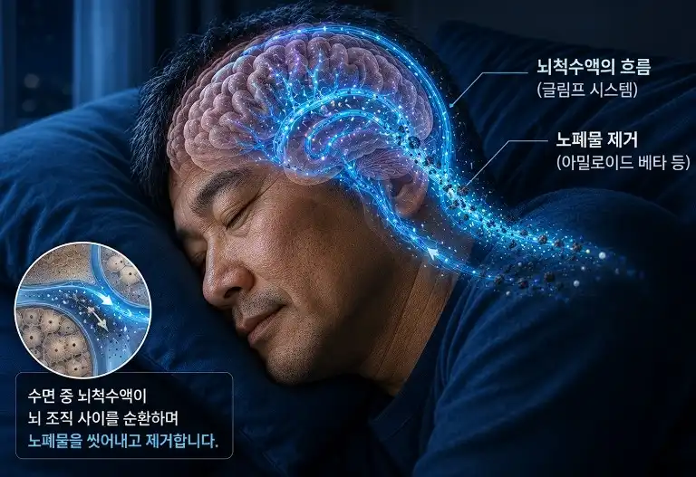 수면중 뇌 청소