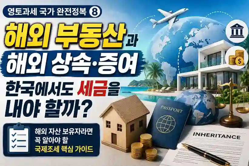 해외 부동산 상속증여 세금여부