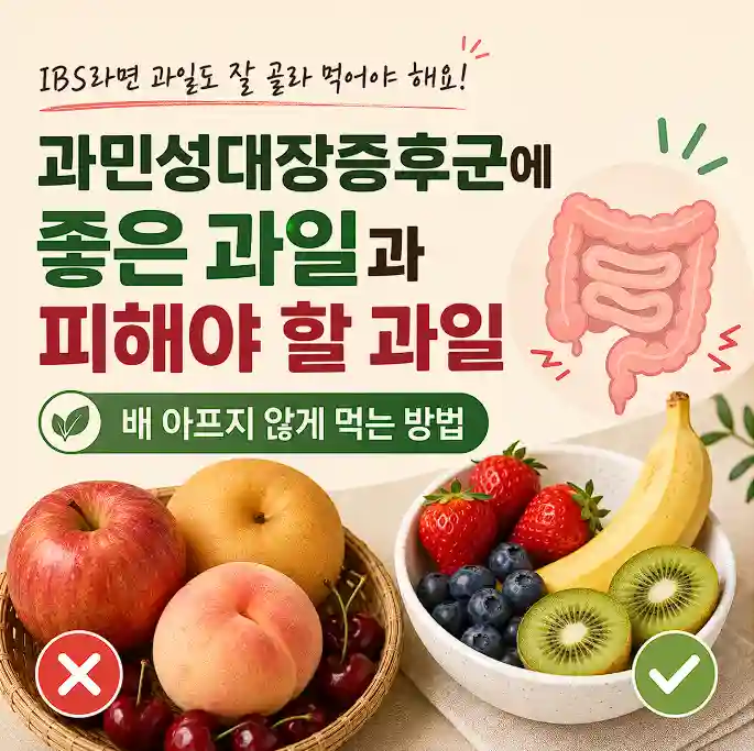과민성대장증후군 과일