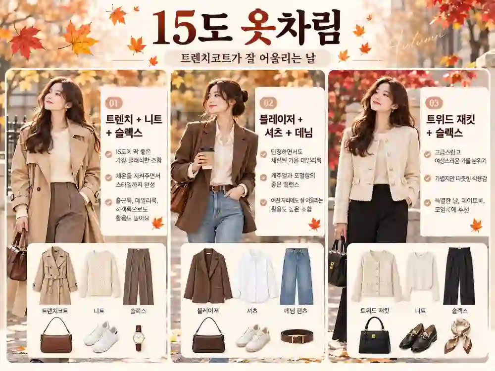 15도 옷차림