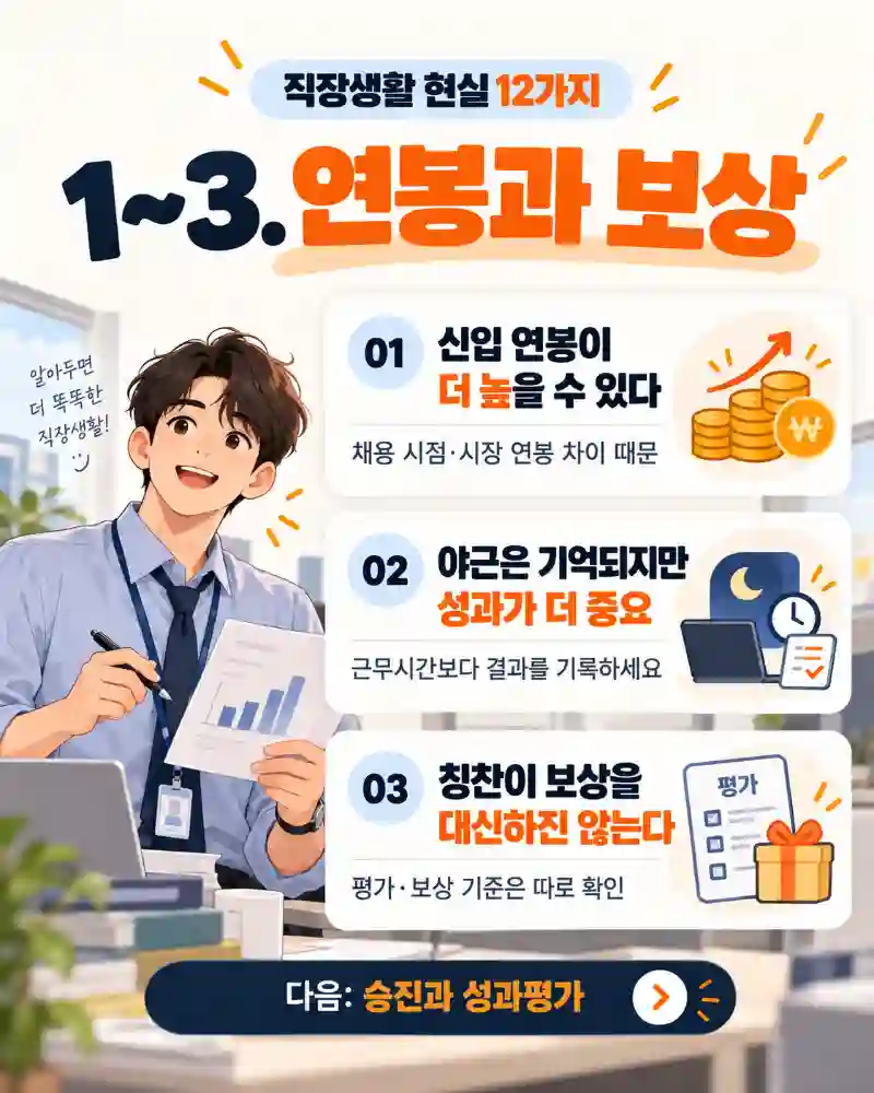 직장생활 연봉과 보상