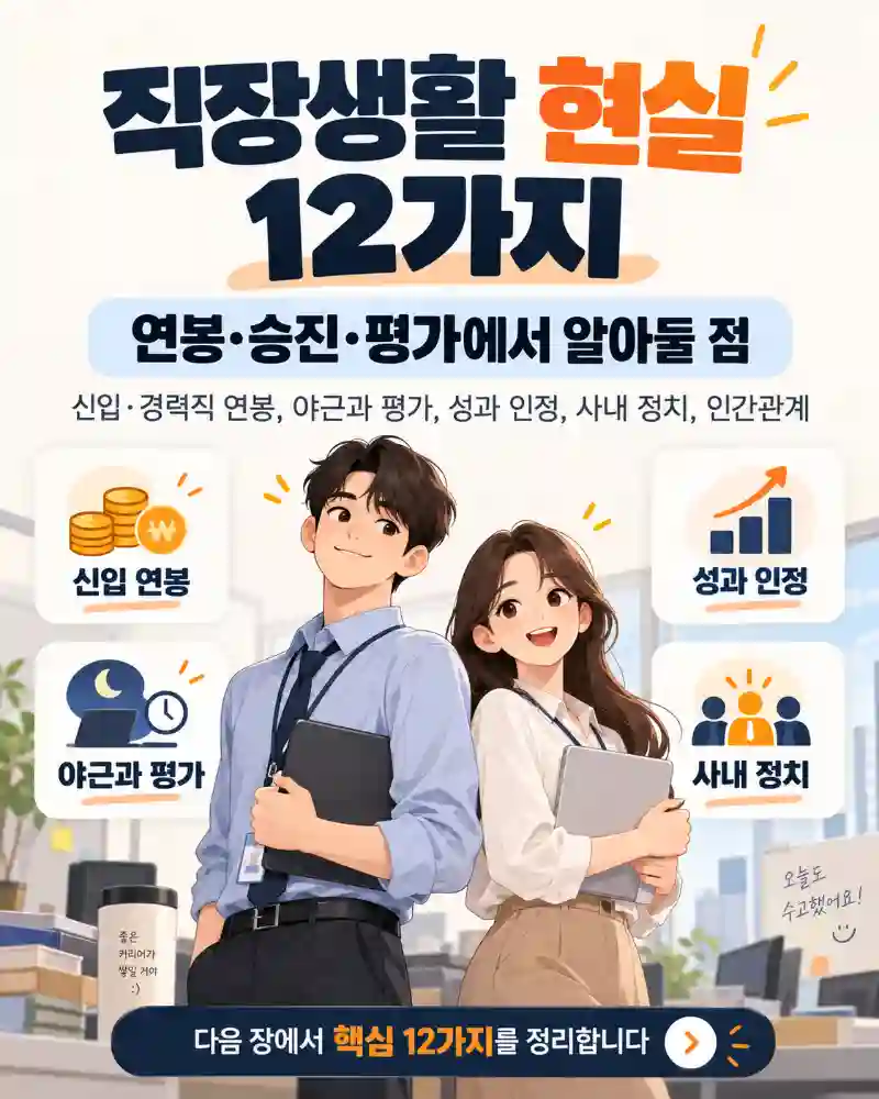 직장생활 현실12가지